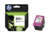 Мастила и глави за мастиленоструйни принтери » Касета HP 304XL, Tri-color