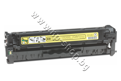 CC532A Тонер HP 304A за CP2025/CM2320, Yellow (2.8K)