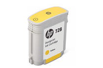 Мастила и глави за широкоформатни принтери » Мастило HP 728, Yellow (40 ml)