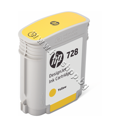 F9J61A Мастило HP 728, Yellow (40 ml)