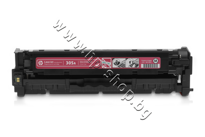 CE413A Тонер HP 305A за M375/M451/M475, Magenta (2.6K)