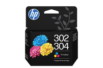 ������� � ����� �� ���������������� �������� � ������ HP 302/304, Tri-color