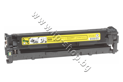 CB542A Тонер HP 125A за CP1215/CM1312, Yellow (1.4K)