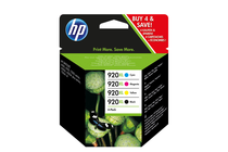 Мастила и глави за мастиленоструйни принтери » Мастило HP 920XL combo 4-pack, 4 цвята