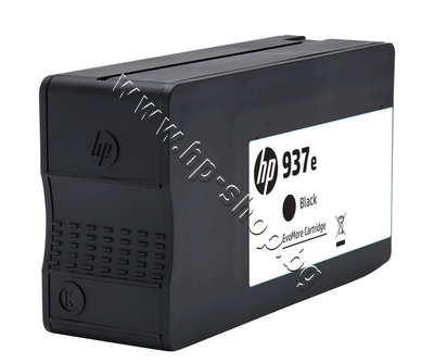 4S6W9NE  HP 937e, Black