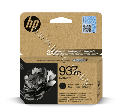 4S6W9NE  HP 937e, Black