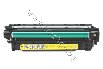 CE252A Тонер HP 504A за CP3525/CM3530, Yellow (7K)