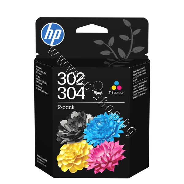 B82L1AE Касета HP 302/304 combo 2-pack, 4 цвята - изображение 1 от 1