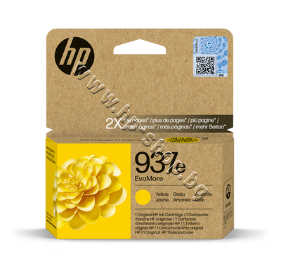 4S6W8NE  HP 937e, Yellow