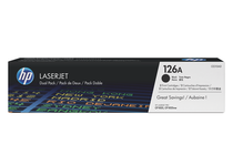 Тонер касети и тонери за цветни лазерни принтери » Тонер HP 126A за CP1025/M175/M275 2-pack, Black (2x1.2K)