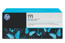 Мастила и глави за широкоформатни принтери » Мастило HP 771C, Light Cyan (775 ml)