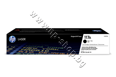 W2070A Тонер HP 117A за 150/178/179, Black (1K)