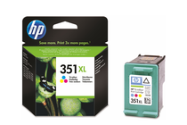 Мастила и глави за мастиленоструйни принтери » Касета HP 351XL, Tri-color
