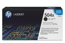 Тонер касети и тонери за цветни лазерни принтери » Тонер HP 504X за CP3525/CM3530, Black (10.5K)