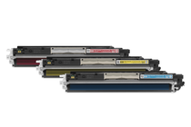 Тонер касети и тонери за цветни лазерни принтери » Тонер HP 126A за CP1025/M175/M275 3-pack, 3 цвята (3x1K)