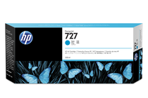 Мастила и глави за широкоформатни принтери » Мастило HP 727, Cyan (300 ml)