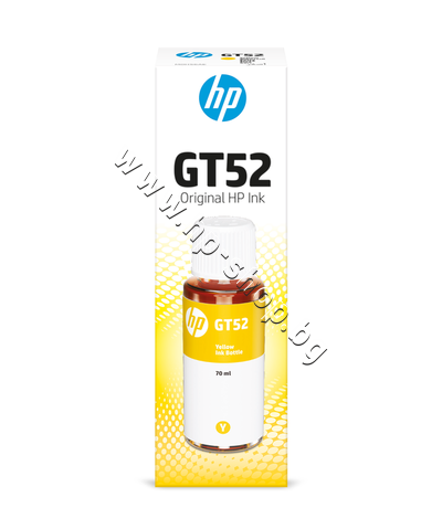 M0H56AE Мастило HP GT52, Yellow
