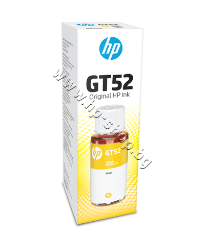 M0H56AE Мастило HP GT52, Yellow