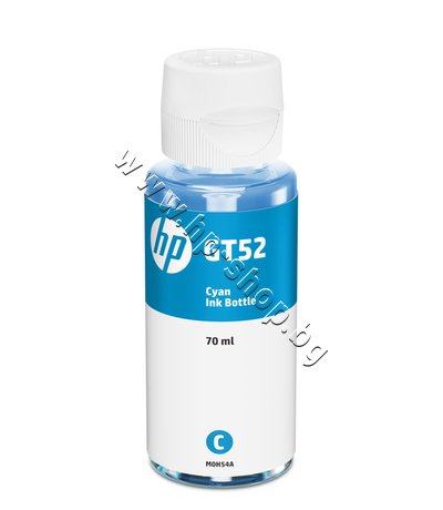 M0H54AE Мастило HP GT52, Cyan