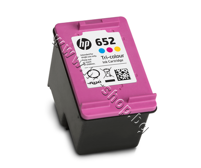 F6V24AE Касета HP 652, Tri-color